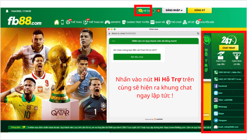 Hỗ trợ trực tuyến