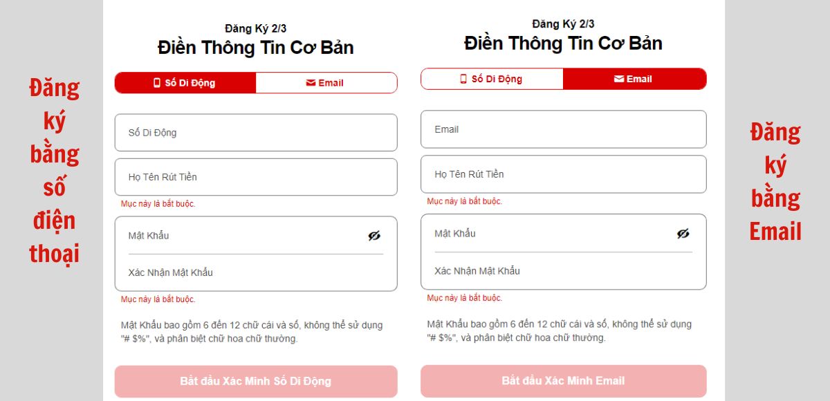 đăng ký kto - hướng dẫn cách tạo tài khoản thành công 5 nhập thông tin đăng ký tài khoản kto