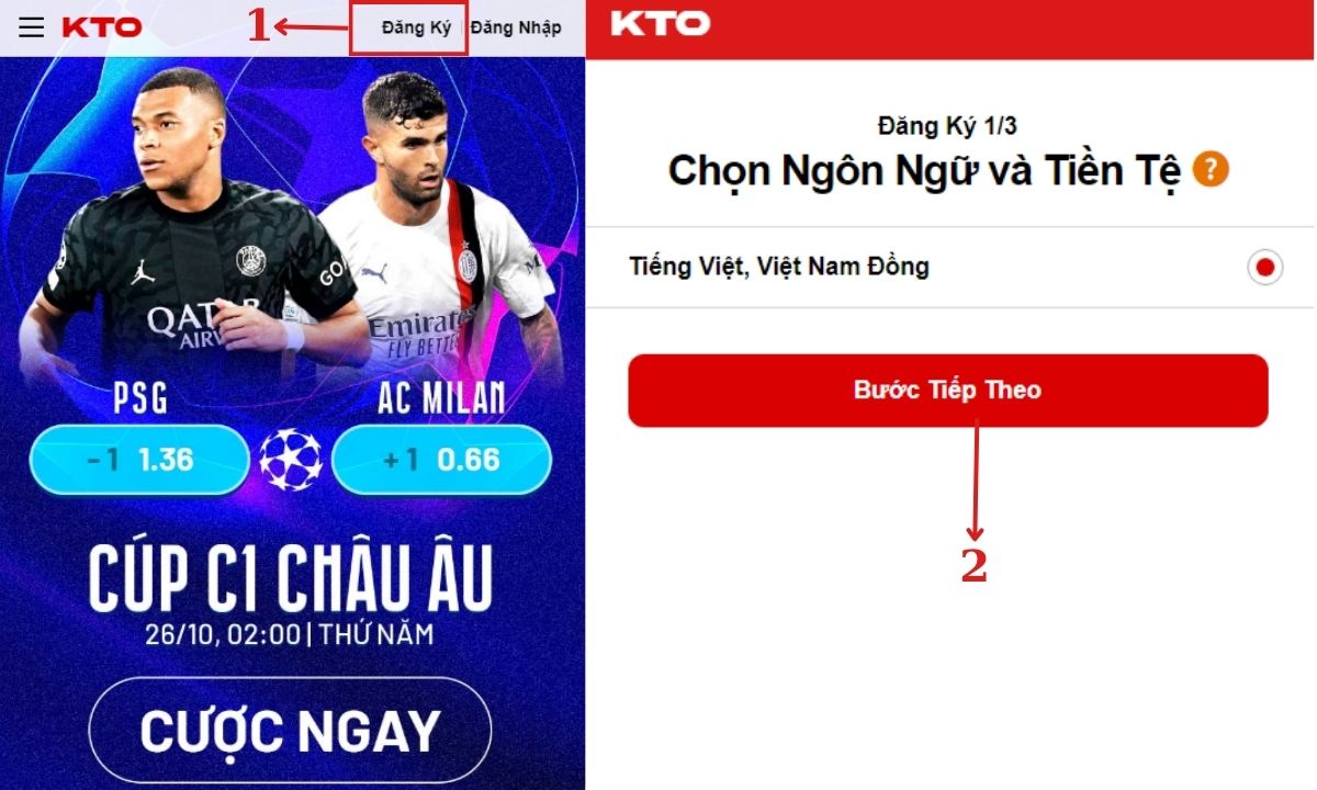 đăng ký kto - hướng dẫn cách tạo tài khoản thành công 4 truy cập vào trang đăng ký tài khoản kto