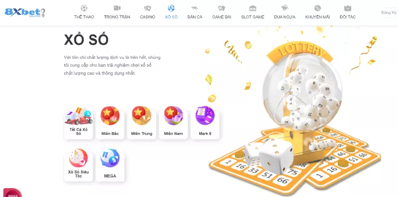 Xổ số 8xbet