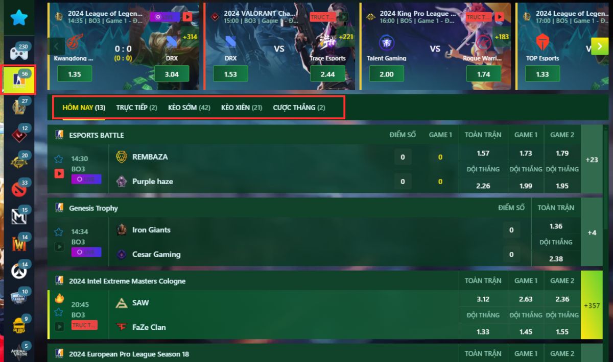 hướng dẫn quy trình chơi cá cược csgo tại fb88 đơn giản nhất 5 tìm trận đấu csgo fb88 muốn cược