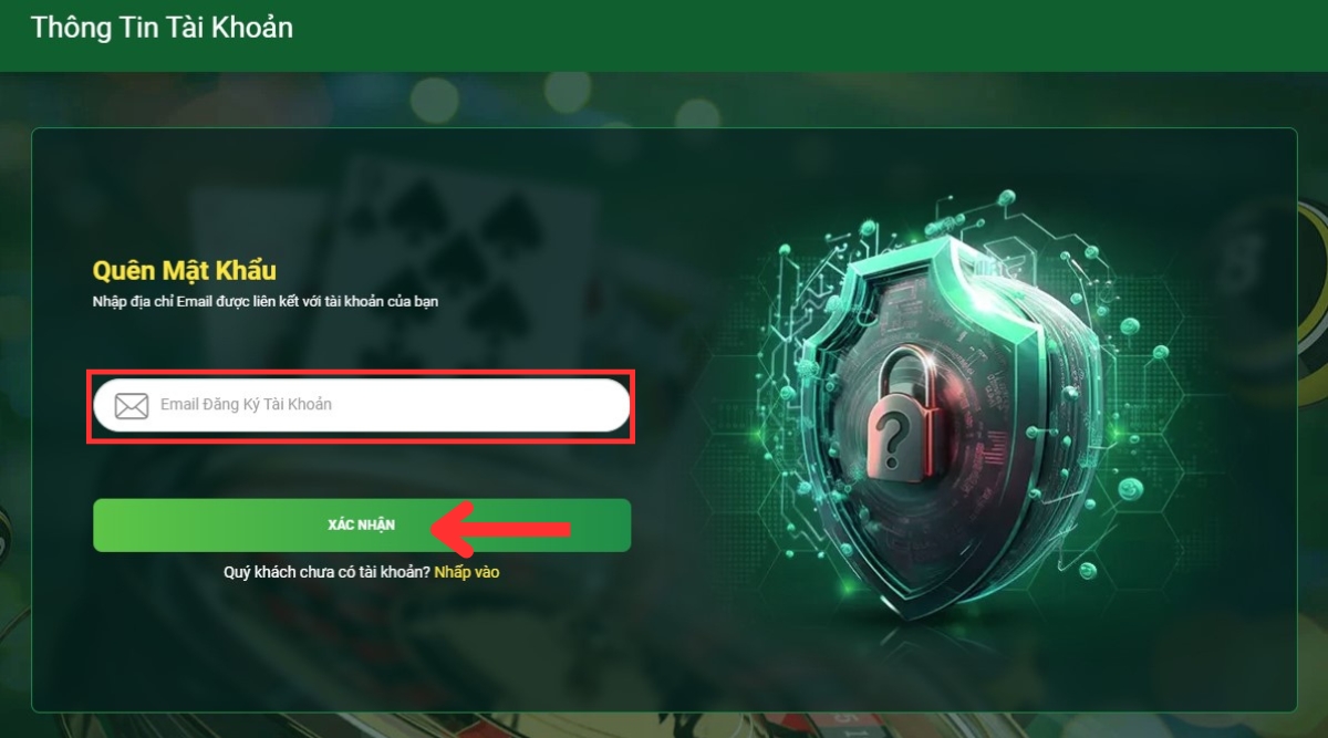 bí quyết đơn giản giúp bạn khôi phục mật khẩu fb88 nhanh chóng 5 nhập địa chỉ email để lấy lại mật khẩu fb88