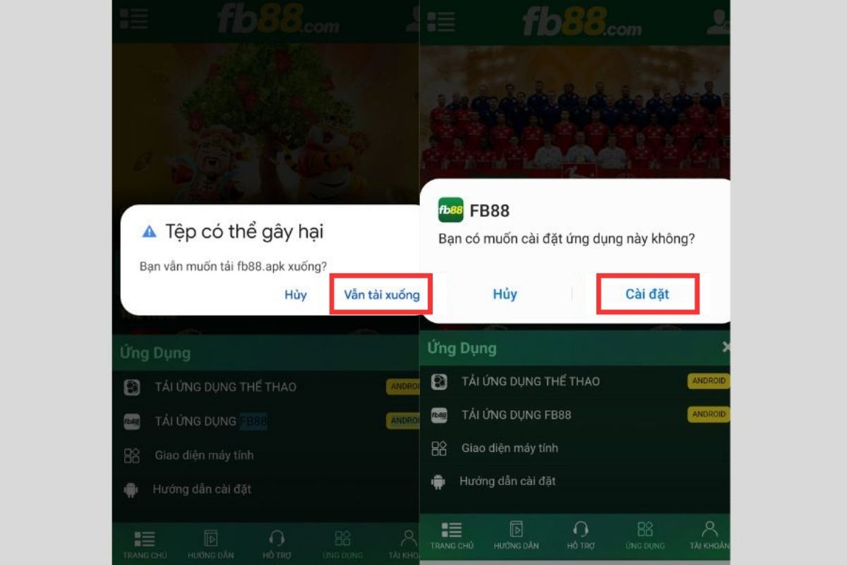 cách tải app fb88 cho adroif và ios nhận ưu đãi độc quyền 6 cài đặt ứng dụng fb88 trên android
