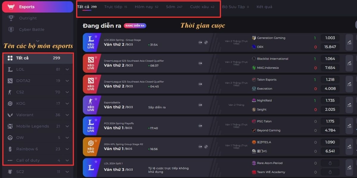 hướng dẫn tham gia cá cược esport jun88 dễ hiểu nhất cho người mới 5 chọn bộ môn esport jun88
