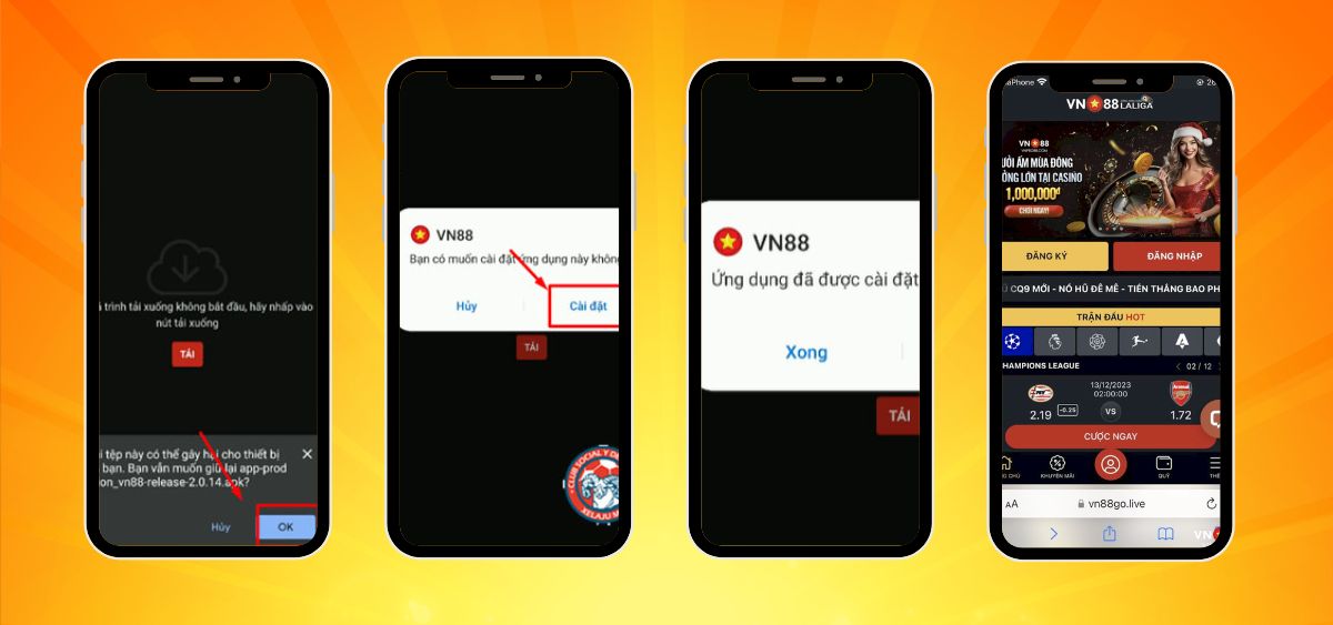 cách tải vn88 mobile app cho điện thoại nhanh chóng chỉ trong 3 phút 6 hướng dẫn tải ứng dụng vn88 cho android