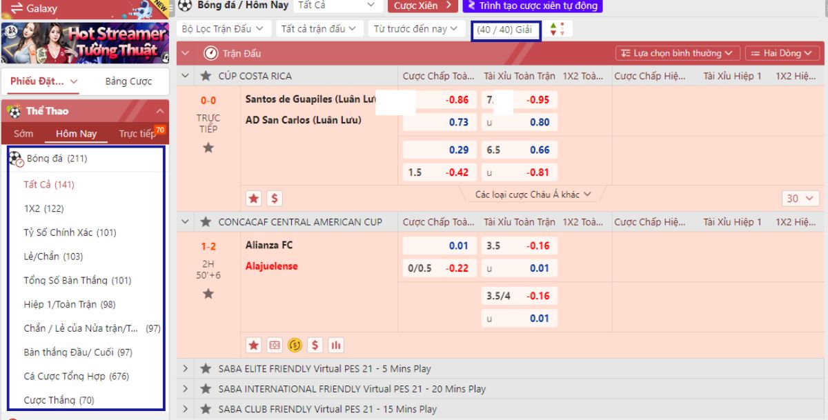 hướng dẫn cách tham gia cá độ bóng đá 12bet đơn giản nhất 4 xác định trận bóng muốn cược