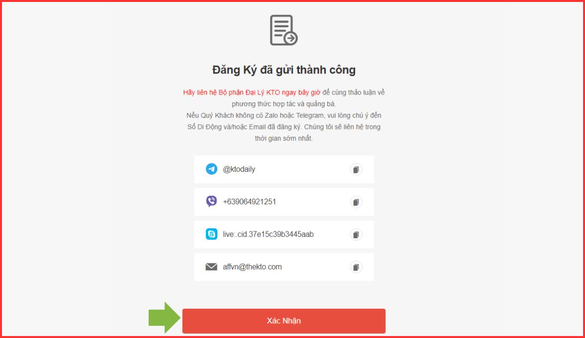 hướng dẫn cách trở thành đại lý kto nhận hoa hồng cực đã 6 chọn kênh liên hệ với bộ phận đại lý kto