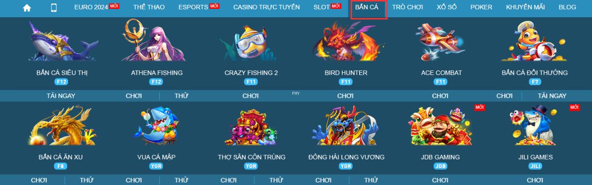 hướng dẫn cách chơi bắn cá w88 đổi thưởng cực lớn 5 truy cập vào trang bắn cá w88 và chọn tựa game muốn chơi