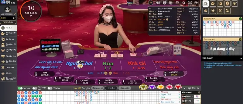 đánh giá casino trực tuyến bk8 uy tín trên thị trường 4 baccarat tại casino bk8