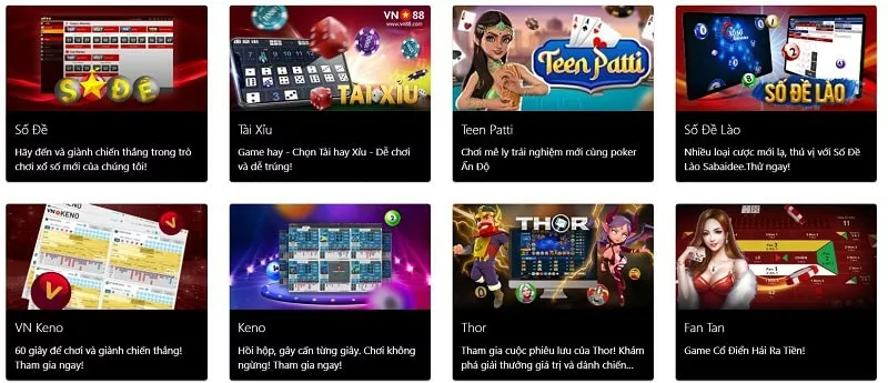 Xổ số lô đề vn88