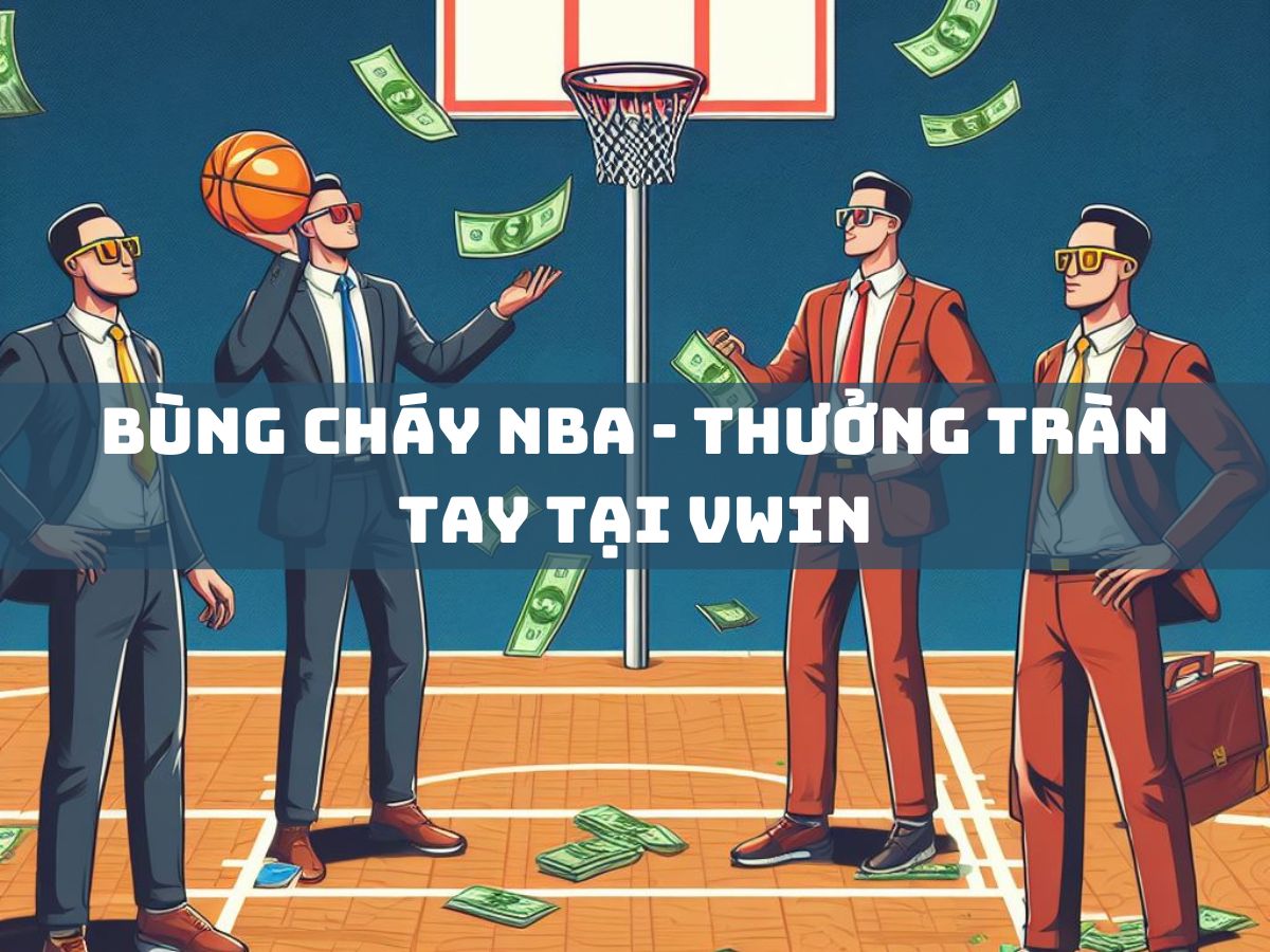 bùng cháy nba - thưởng tràn tay tại vwin