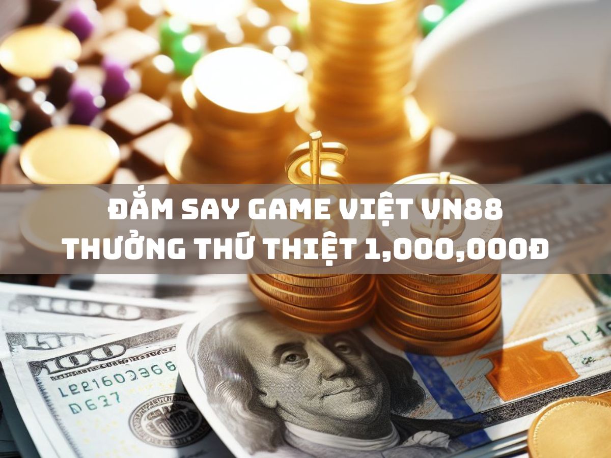 đắm say game việt vn88 thưởng thứ thiệt 1,000,000đ