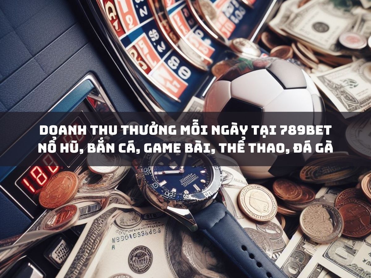 doanh thu thưởng mỗi ngày tại 789bet - nổ hũ, bắn cá, game bài, thể thao, đá gà