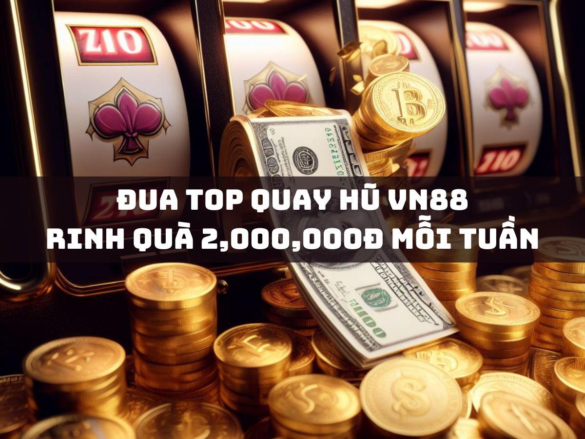 đua top quay hũ vn88 rinh quà 2,000,000đ mỗi tuần