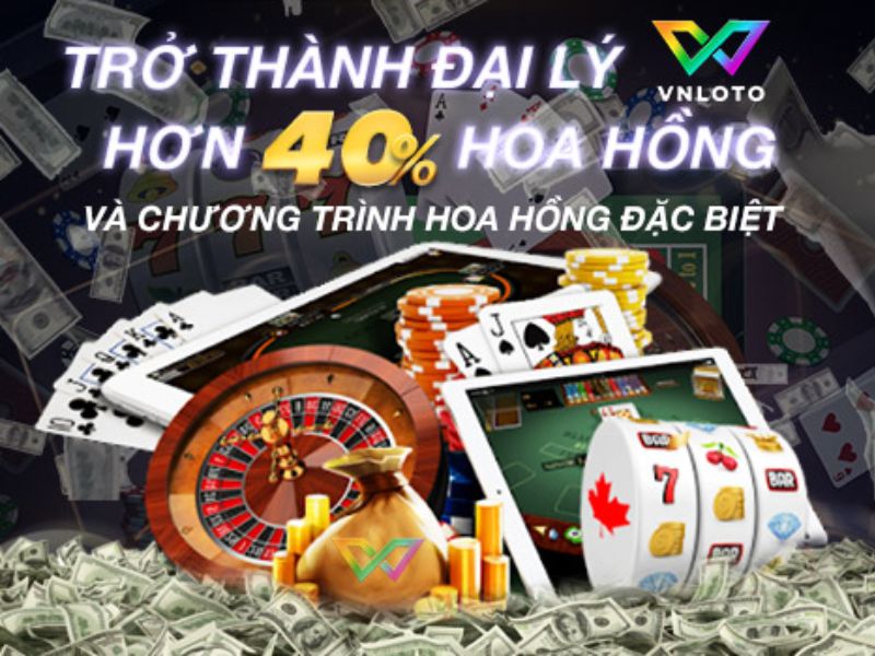 đại lý online vnloto hợp tác siêu lợi nhuận