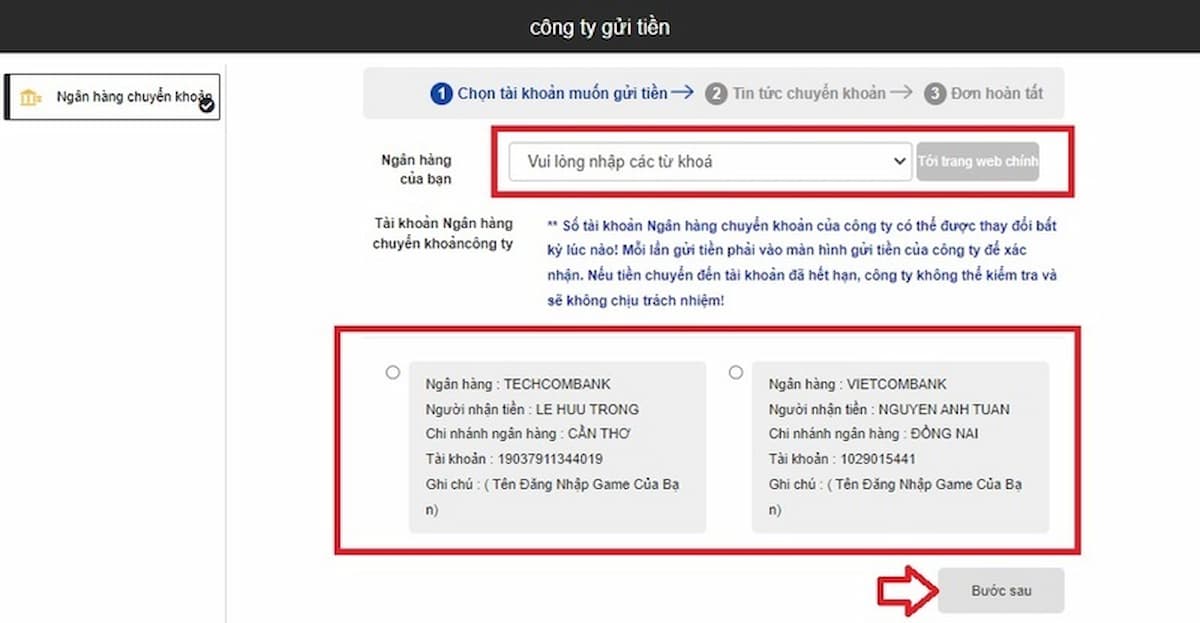 hướng dẫn nạp tiền 789bet dễ hiểu nhất cho người mới 9 nạp tiền 789bet qua công ty gửi tiền